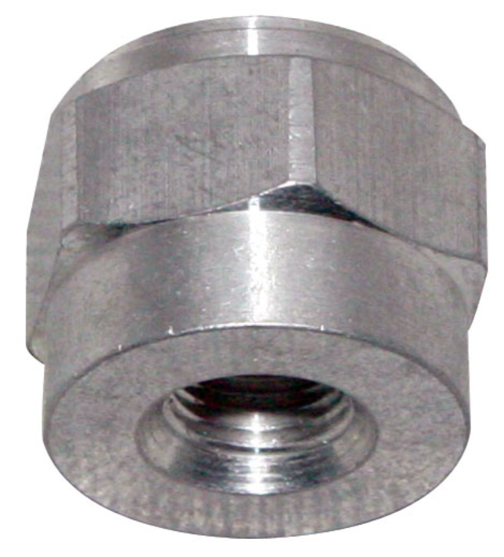 Picture of Moroso 1/8in NPT Female Weld-On Bung - Aluminum - Single