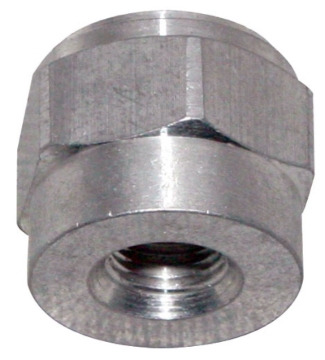 Picture of Moroso 1/8in NPT Female Weld-On Bung - Aluminum - Single