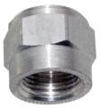 Picture of Moroso 3/8in NPT Female Weld-On Bung - Aluminum - Single