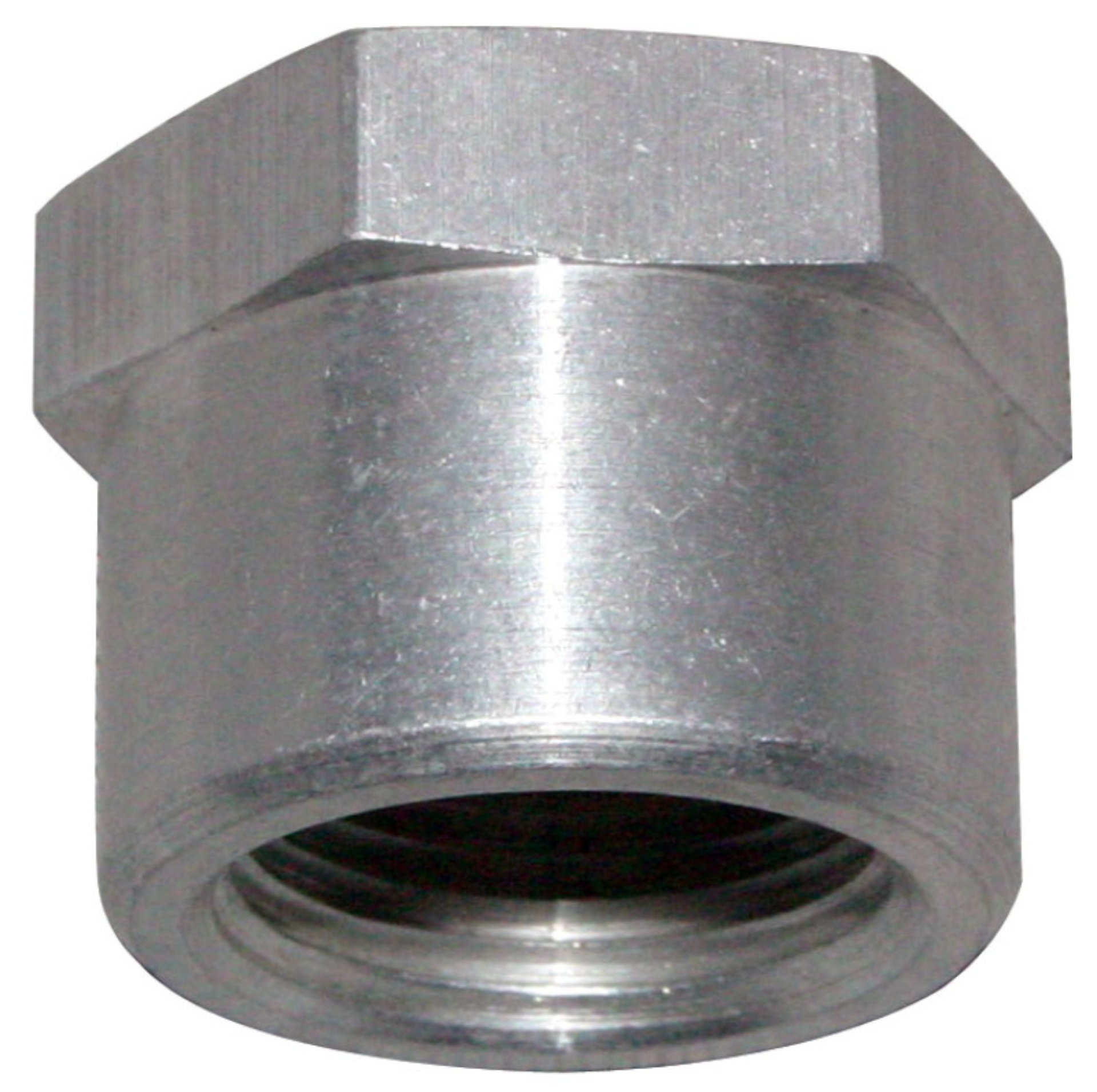 Picture of Moroso 3/4in NPT Female Weld-On Bung - Aluminum - Single