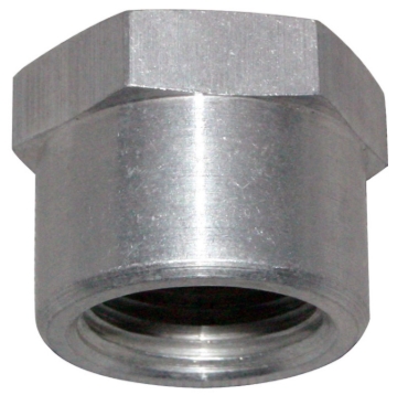 Picture of Moroso 3/4in NPT Female Weld-On Bung - Aluminum - Single