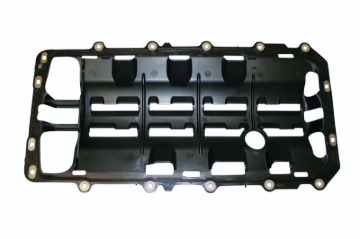 Picture of Moroso Ford 5.0 Coyote/5.2 Voodoo Louvered Windage Tray w/Built-In Oil Pan Gasket