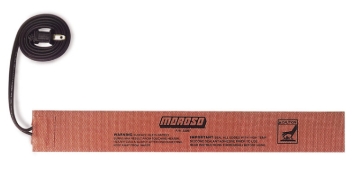Picture of Moroso External Heating Pad - Self Adhesive - 2in x 15in - 150 Watts/110 Volt 36ft Cord