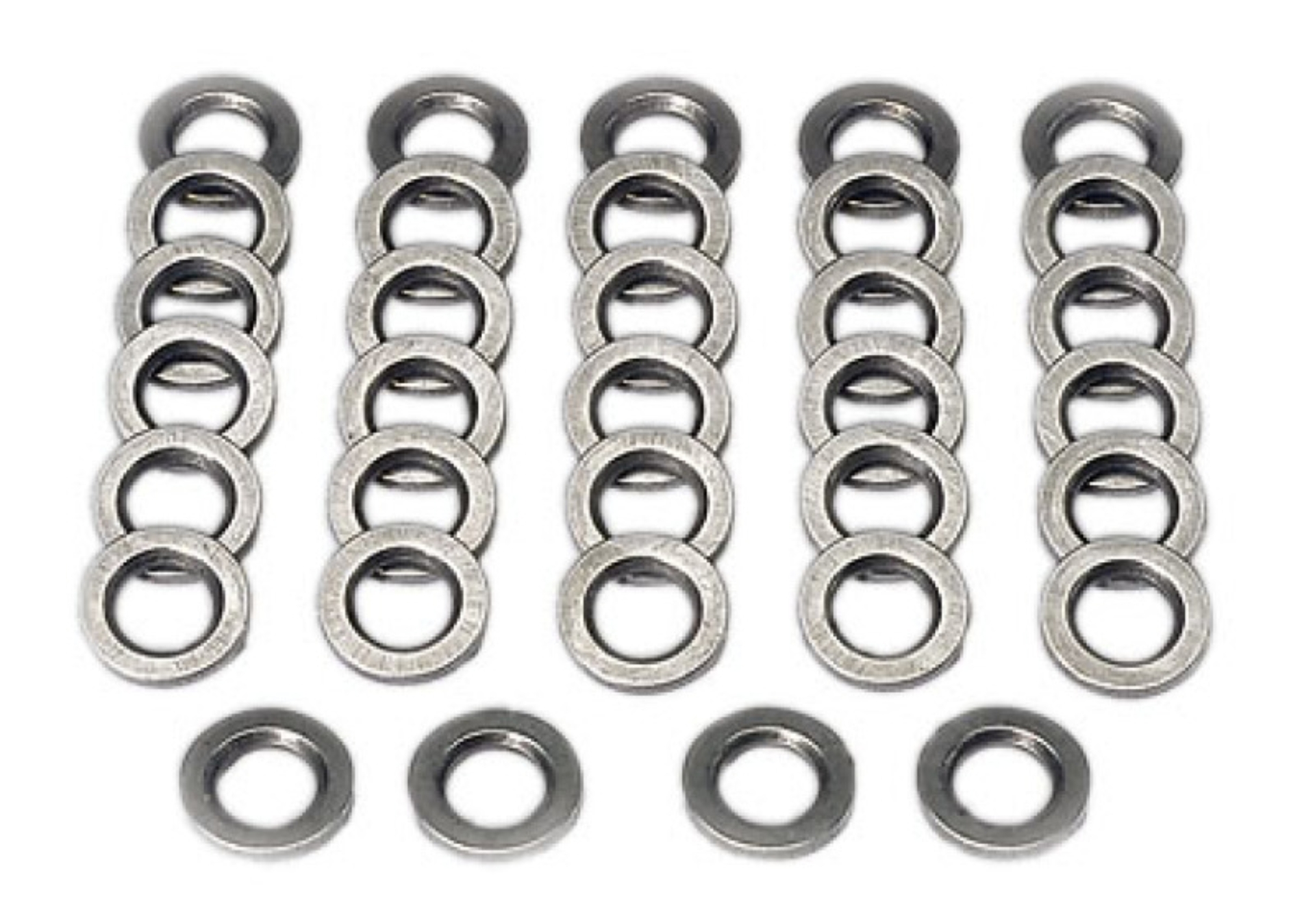 Picture of Moroso Head Bolt Washers - 7/16in - 4130 Chrome Moly - 34 Pack