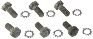 Picture of Moroso Chevrolet Big Block/Small Block/90 Degree V6 Flex Plate Bolts - Steel - 6 Pack