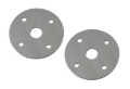 Picture of Moroso Hood Pin Scuff Plates (Use w/Part No 39020) - 2 Pack