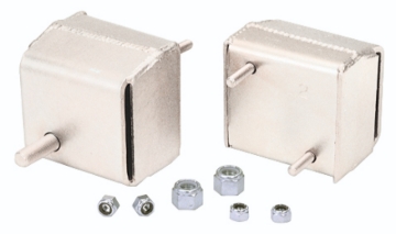 Picture of Moroso 84-92 Ford 5.0L Mustang Motor Mounts - 3/16in - Grade 8 Studs - Steel - 2 Pack