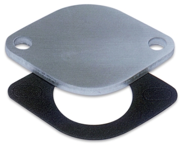 Picture of Moroso Chevrolet V8/90 Degree V6 Waterneck Block-Off Plate - 1/2in - Aluminum