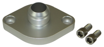 Picture of Moroso Chevrolet Big Block/Small Block Water Outlet Filler Neck -16An w/O-Ring - Aluminum