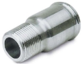 Picture of Moroso Electric Water Pump Hose Adapter - 1in NPT to 1-1/4in Hose