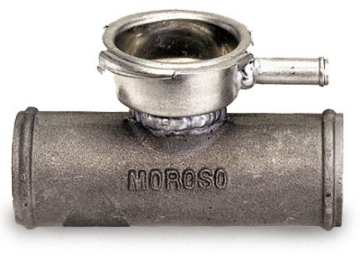Picture of Moroso Radiator Hose Filler - 1-1/2in Hose to 1-1/2in Hose - Cast Aluminum