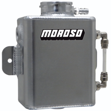 Picture of Moroso Universal Coolant Expansion Tank (w/Sight Tube) - Billet Filler Neck - 1.25qt