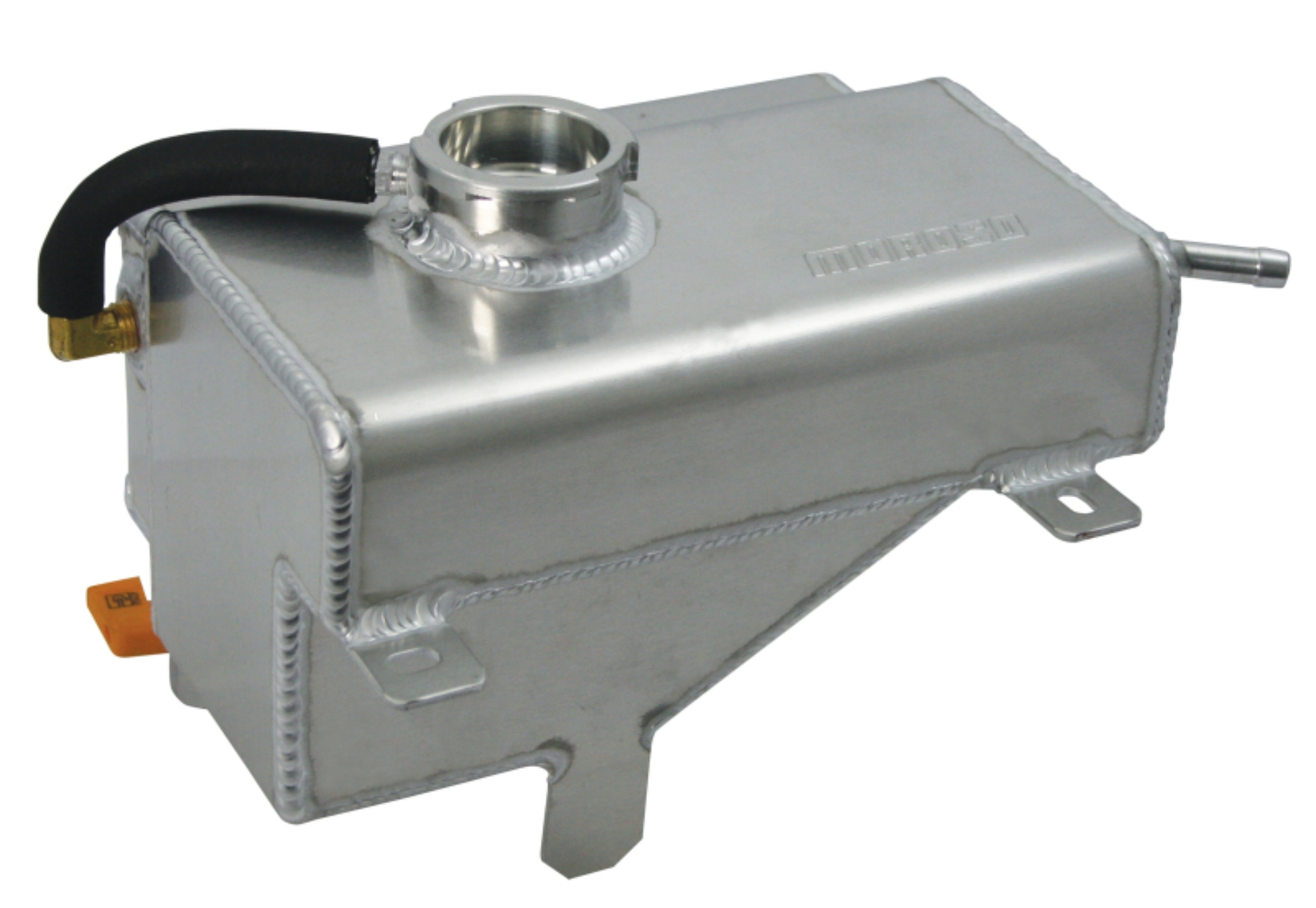 Picture of Moroso 05-10 Ford Mustang Coolant Expansion Tank (w/Built-In Overflow) - Direct Bolt-In Replacement
