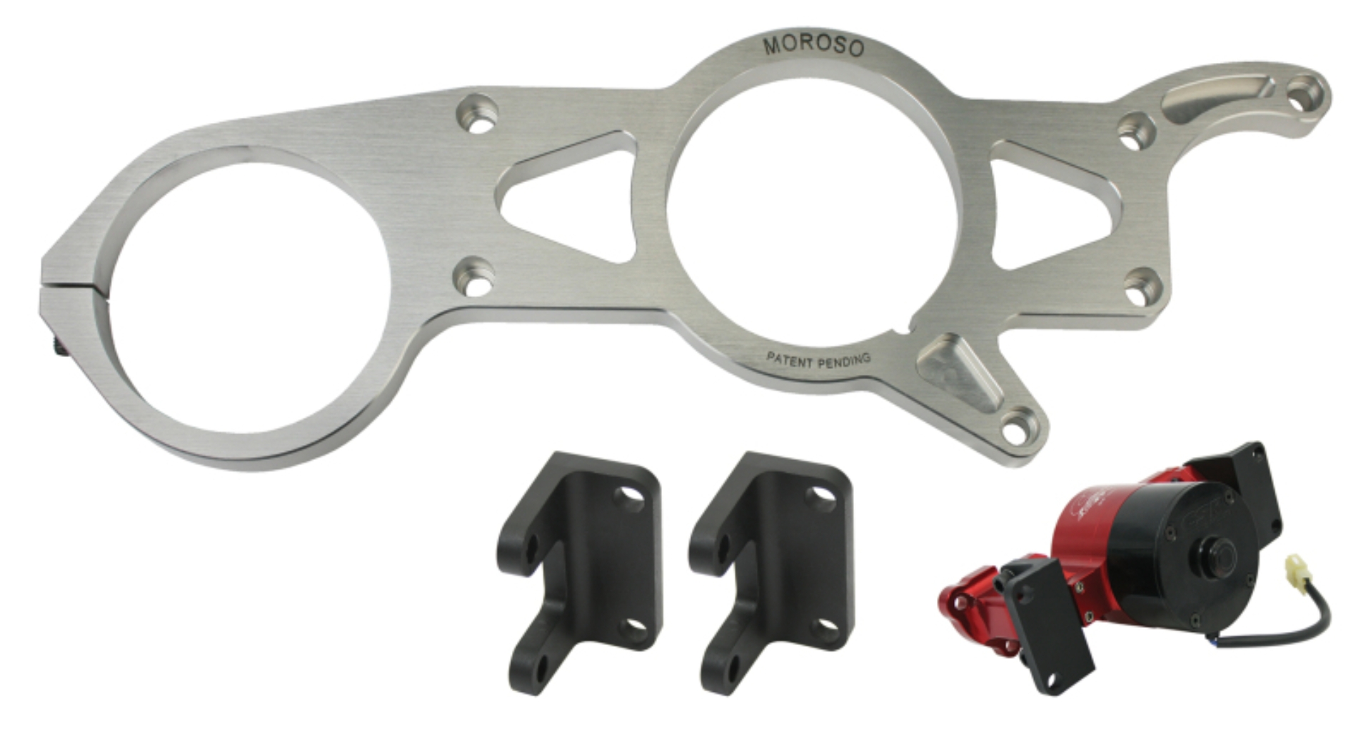 Picture of Moroso Ford Small Block Alternator & Vacuum Pump Mount - CSR (Early) Water Pump - 93mm Alternator