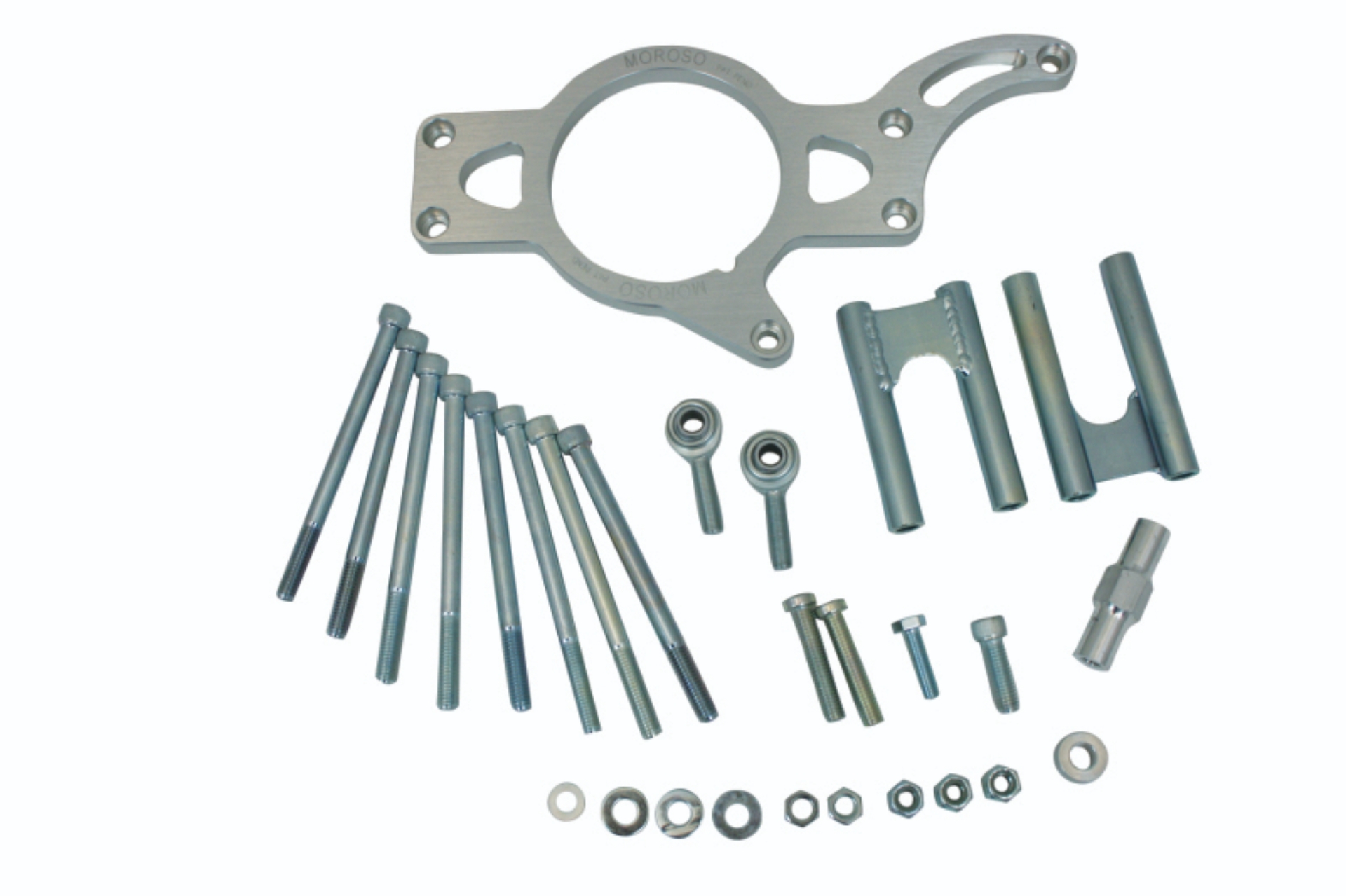 Picture of Moroso Chevrolet Small Block Alternator Mount - Meziere Water Pump - 93mm Alternator