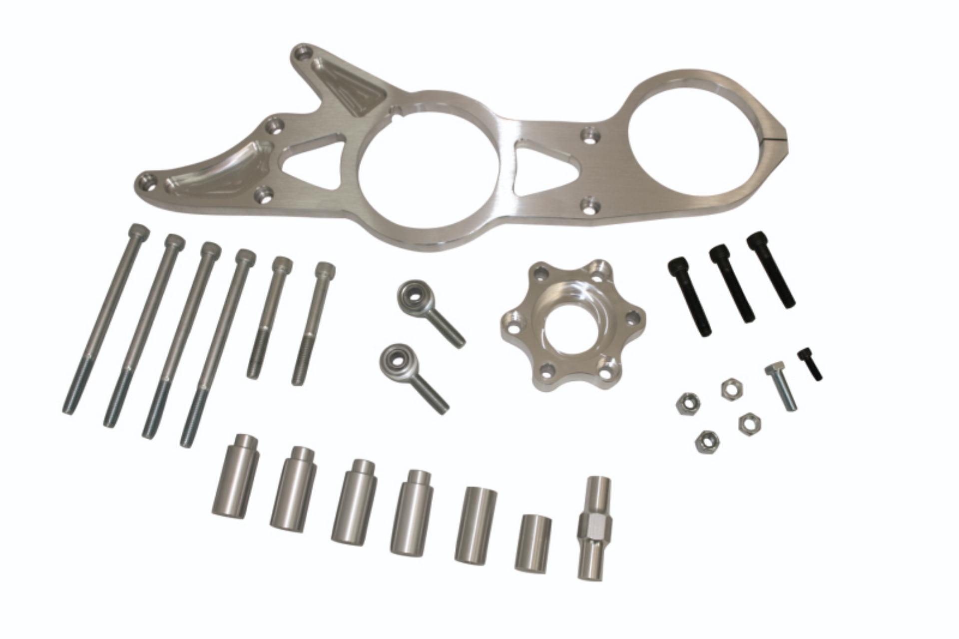 Picture of Moroso GM LS (w/Front Drive) Alternator & Vacuum Pump Mount - Moroso Water Pump - 93mm Alternator