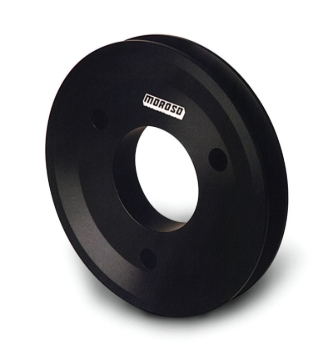 Picture of Moroso Chevrolet Big Block (w/Short Pump) Crankshaft Pulley - Single Groove - Billet Aluminum