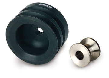 Picture of Moroso Ford 351-400 Cleveland/Boss 302 (4 Bolt) Crankshaft Pulley - Double Groove - Billet Aluminum