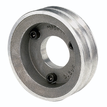 Picture of Moroso Chevrolet Big Block 396-454 (w/Short Pump) Crankshaft Pulley - Double Groove - Cast Aluminum