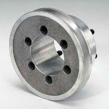 Picture of Moroso Chrysler 340-440 (Standard Dampener) Crankshaft Pulley - Single Groove - Cast Aluminum
