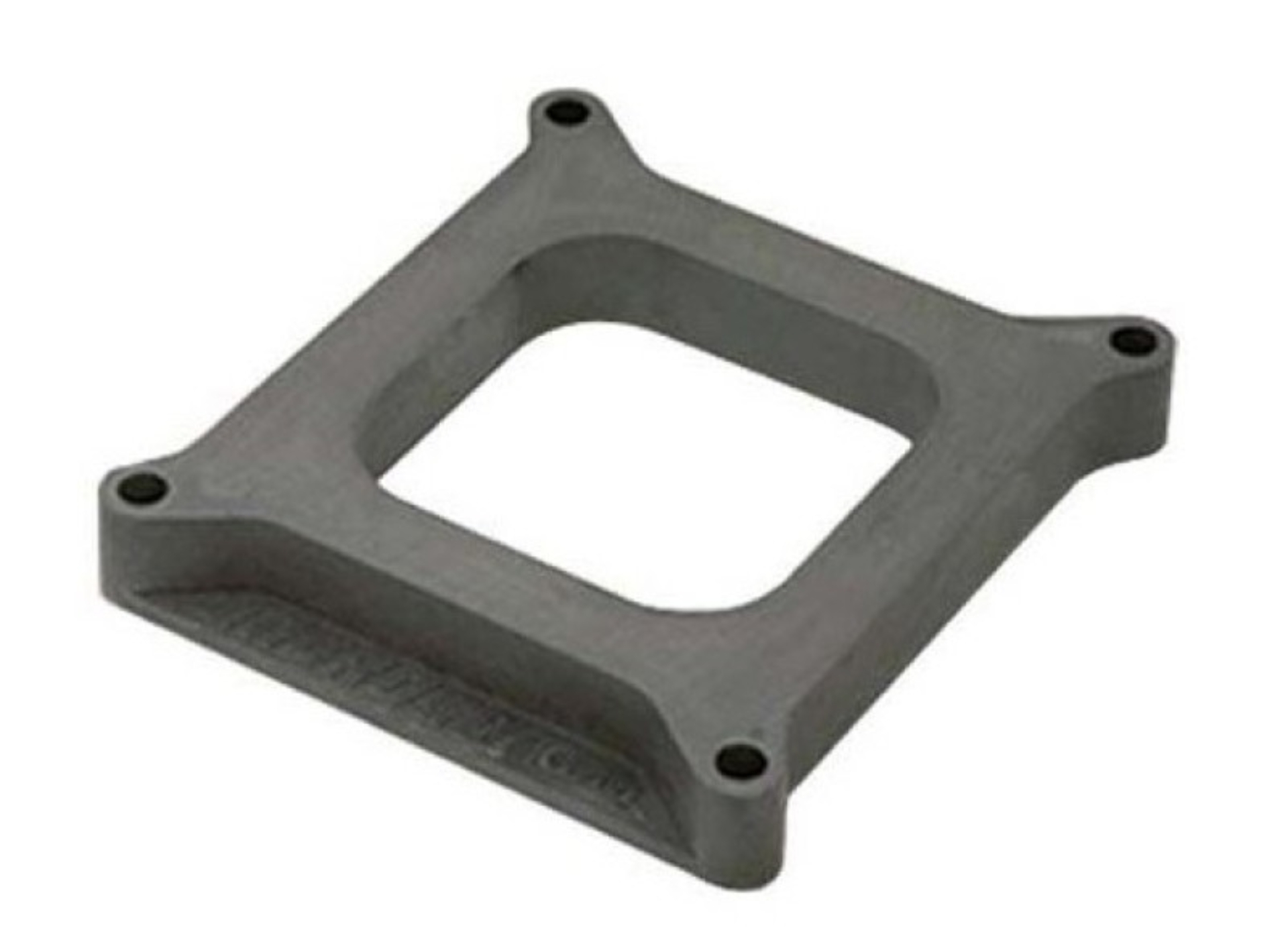Picture of Moroso 4150/4160 Carburetor Spacer - 3.62in ID - Open Plenum - 1in - Plastic