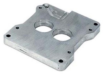 Picture of Moroso 2300/2305 2BBL to 4150/4160 Carburetor Adapter - 3/4in - Billet Aluminum