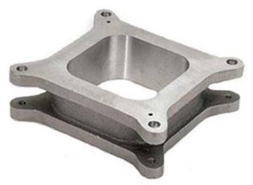 Picture of Moroso 4150/4160 Carburetor Spacer - Open Plenum - 2in - Cast Aluminum