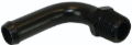 Picture of Moroso Streamline Air/Oil Separator Fitting - 3/8in to 1/2in Hose - 90 Degree - Black - Single