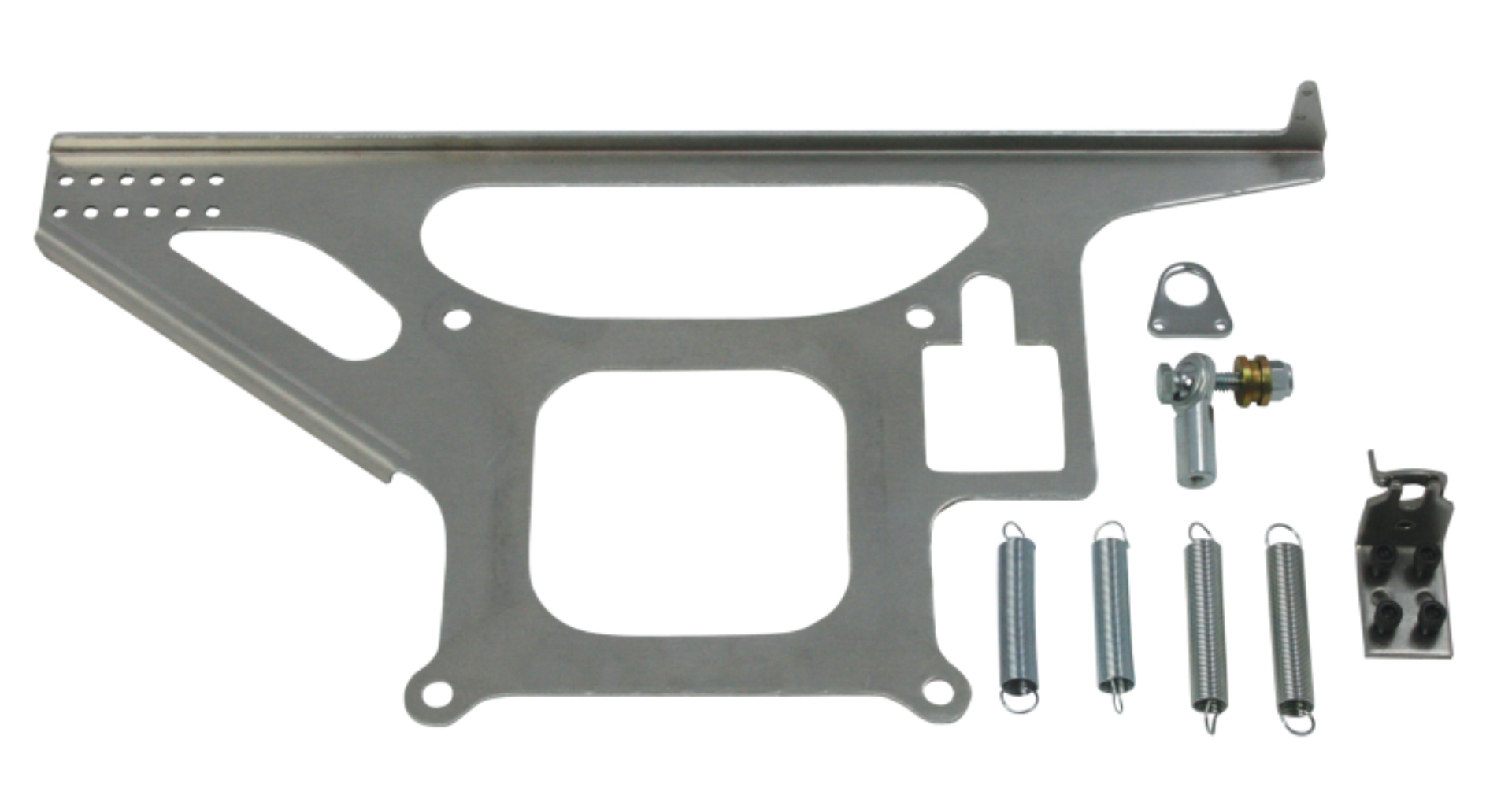 Picture of Moroso 4150 Style 4BBL Carburetor Throttle Cable Mounting Kit w/Return Spring