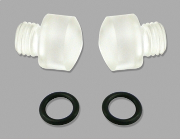 Picture of Moroso Clear-View Sight Plug w/O-Ring - 2 Pack