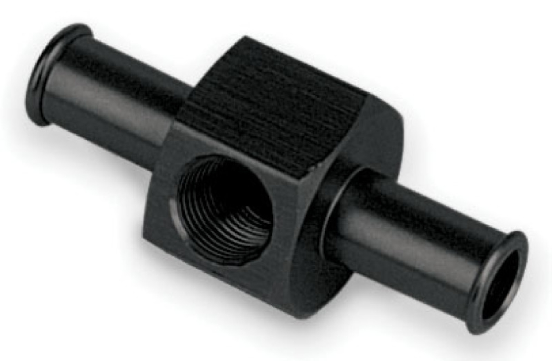 Picture of Moroso Fuel Pressure Gauge Fitting - 3/8in Line w/Hose Fitting