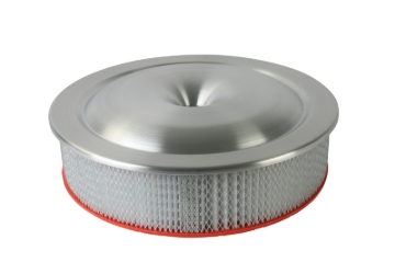 Picture of Moroso Low Profile Racing Air Cleaner - 16in x 4in Filter - Aluminum - 4500 Dominator/King Demon