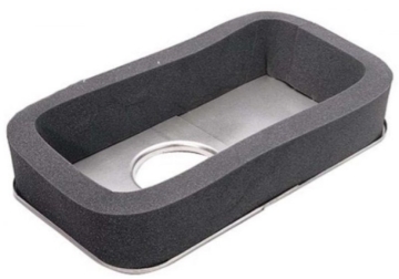Picture of Moroso Carburetor Air Pan - Holley Single 4BBL w/5-1/8in Neck