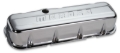 Picture of Moroso Chevrolet Big Block Valve Cover - w/o Baffles - Stamped Steel Chrome Plated - Pair