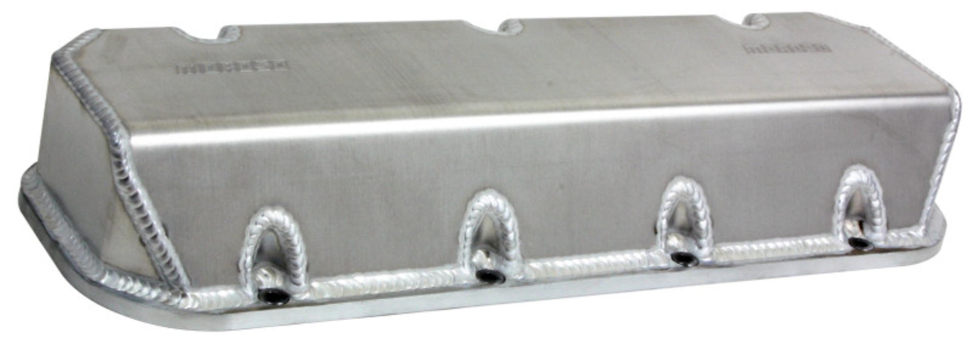 Picture of Moroso Chevrolet Big Block Valve Cover w/Billet Rail - Steel Inserts - Aluminum - Pair