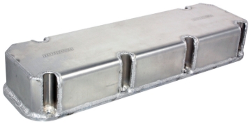 Picture of Moroso Ford 429-460 Valve Cover w/Billet Rail - 3.5in - Aluminum - Pair