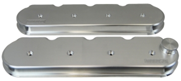 Picture of Moroso Chevrolet Small Block Valve Cover - 1 Cover w/2 Breathers - No Logo - Polished Alum - Pair