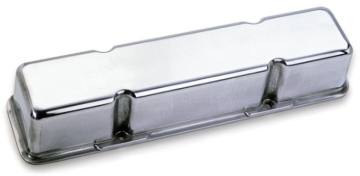 Picture of Moroso Chevrolet Small Block Valve Cover - 3.5in - No Logo - Polished Aluminum - Pair