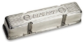 Picture of Moroso Chevrolet Small Block Valve Cover - 3.5in - Polished Aluminum - Pair