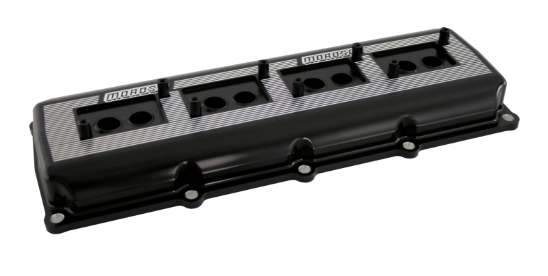 Picture of Moroso Dodge 5.7/6.1/6.4L Hemi Valve Cover - Black Anodized Aluminum