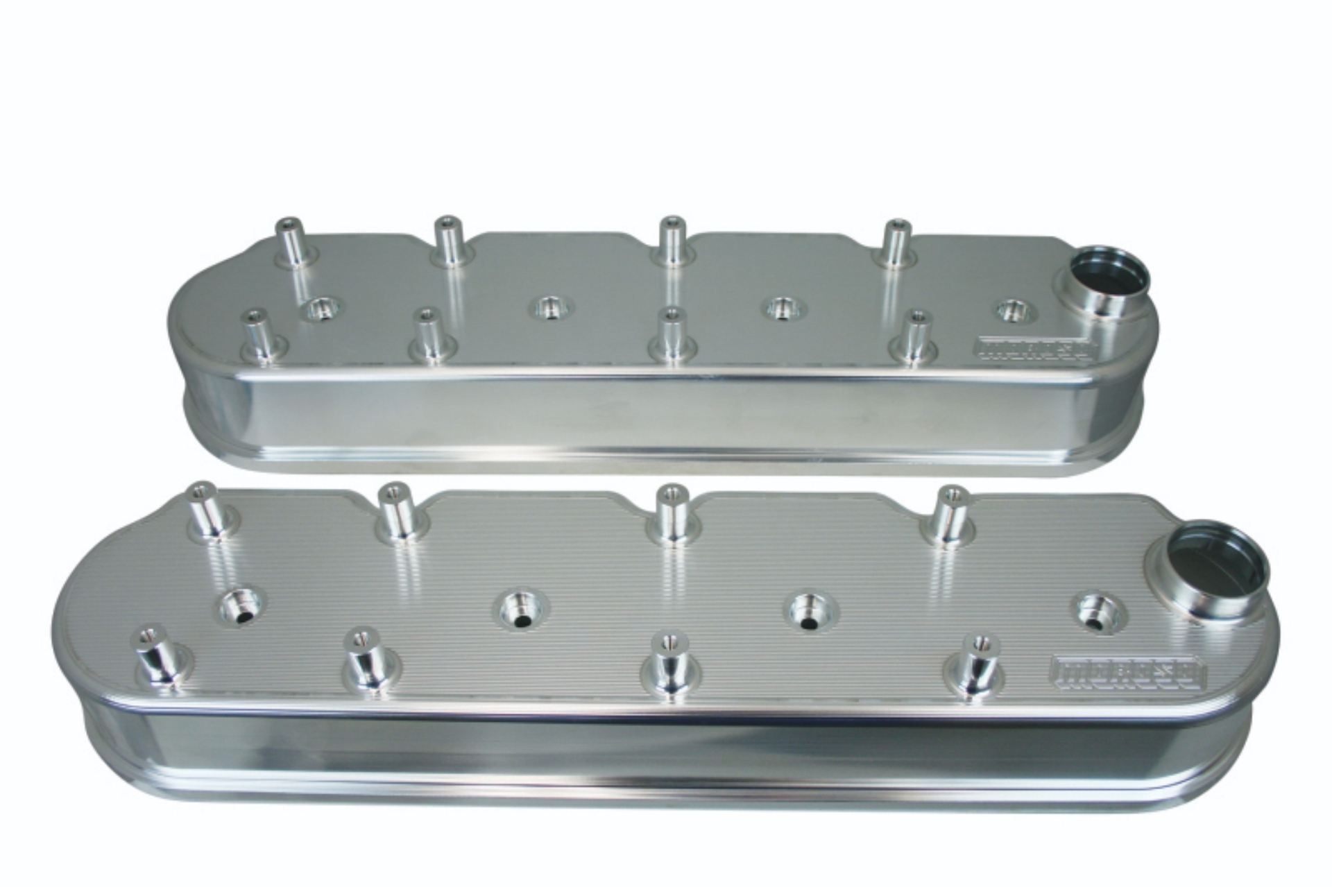 Picture of Moroso GM LS Valve Cover - 2.5in - w/Coil Mounts - COPO Breathers on Each Cover - Billet Alum - Pair