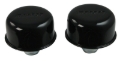 Picture of Moroso Valve Cover Breather - 1.22in Diameter - One Piece Push-In Type - Black Powder Coat
