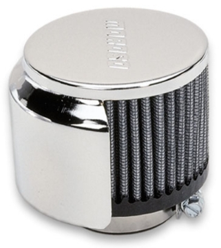 Picture of Moroso Filtered Valve Cover Breather - Clamp-On - Half Hood - 1.5in ID