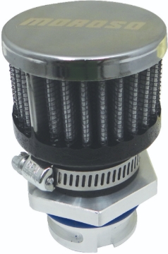 Picture of Moroso GM LS Valve Cover Breather Kit - OEM - Double Tab Oil Fill Hole