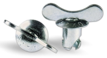Picture of Moroso Quick Fastener - Butterfly Head - 7/16in x .400in - Steel - 10 Pack
