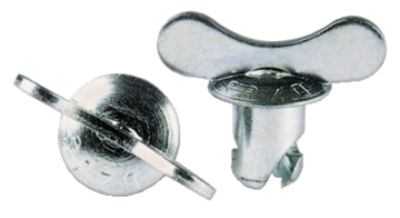 Picture of Moroso Quick Fastener - Butterfly Head - 7/16in x .500in - Steel - 10 Pack