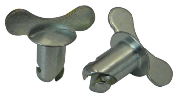 Picture of Moroso Quick Fastener - Butterfly Head - 7/16in x.550in - Steel - 10 Pack