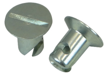 Picture of Moroso Quick Fastener - Flush Head - 5/16in x .400in - Steel - 10 Pack