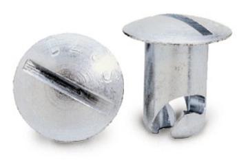 Picture of Moroso Quick Fastener - Oval Head - 7/16in x .450in - Steel - 10 Pack