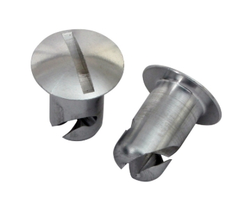 Picture of Moroso Quick Fastener - Oval Head - 7/16in x .500in - Aluminum - 10 Pack